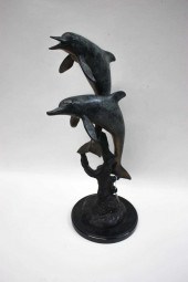 FIGURAL BRONZE SCULPTURE, DEPI