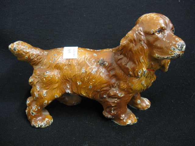 Figural Cast Iron Doorstop of a