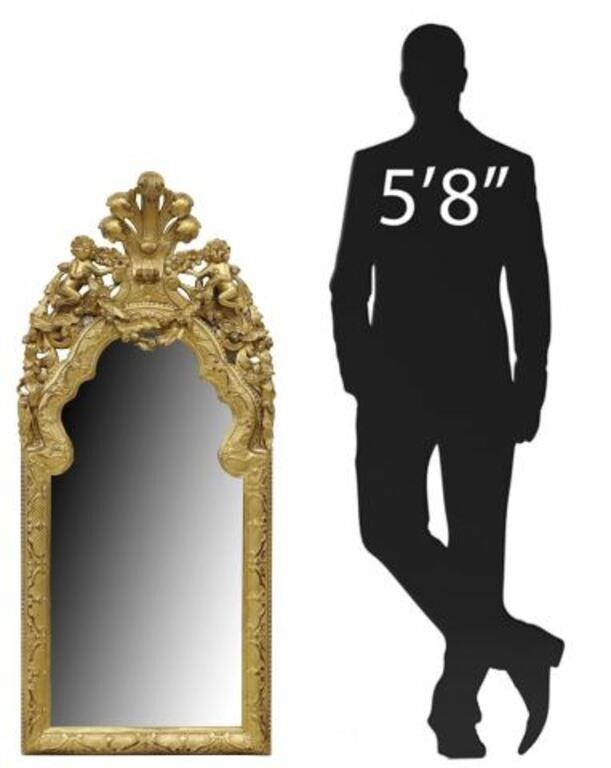 FIGURAL & FOLIATE GILTWOOD WALL
