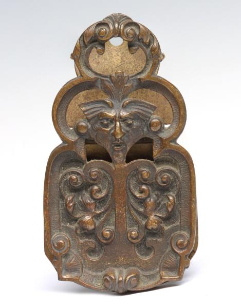 FIGURAL GARGOYLE BRASS LETTER