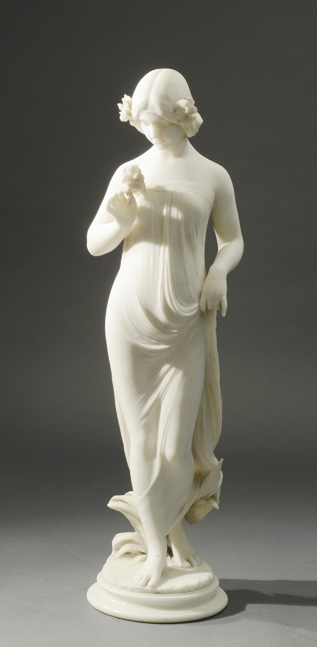 FIGURAL MARBLE SCULPTURE Italian c.