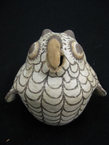 Figural Owl Indian Pottery Vessel 4