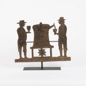 FIGURAL SHEET IRON WEATHERVANE