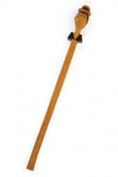 FIGURAL STAFF.  Angola  1850-1