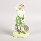 FIGURE OF VICTORIAN BIKERGerma