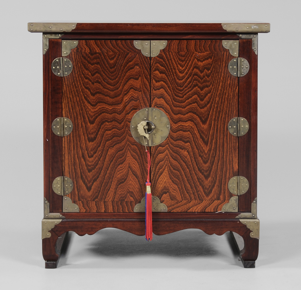 Figured Hardwood Brass-Mounted
