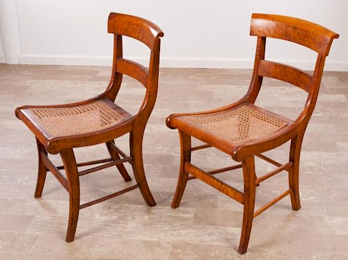 FIGURED MAPLE AMERICAN CLASSICAL