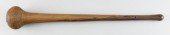 FIJIAN CARVED WOOD THROWING CL