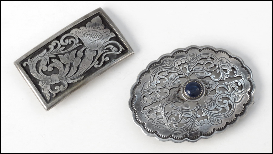 FILIGREE STERLING SILVER AND
