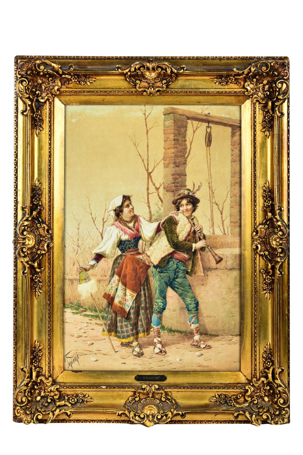 FILIPPO INDONI JR. (1842 - 1908):