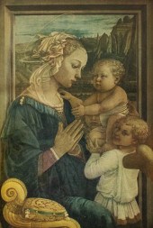 FILLIPO LIPPI "MADONNA WITH CH