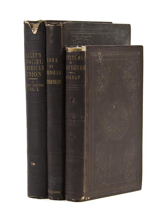 (FILLMORE MILLARD) A group of three
