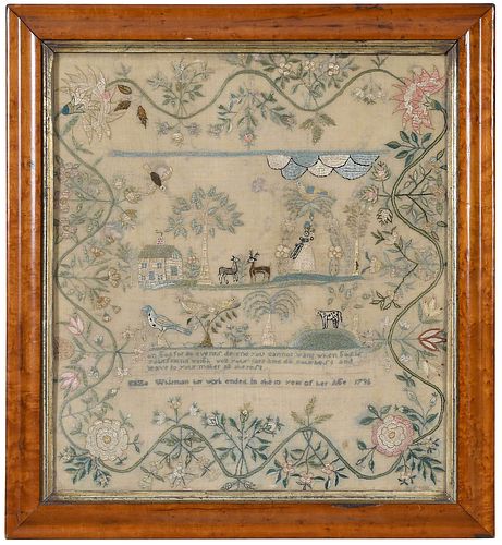 FINE 1796 MASSACHUSETTS SILK