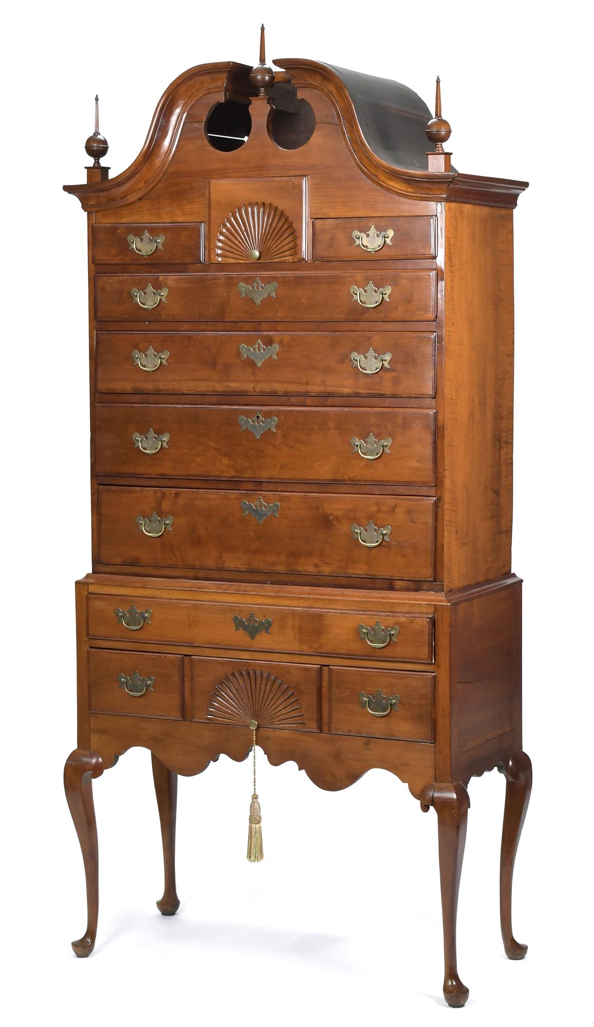 FINE 18TH C. QUEEN ANNE CHERRY