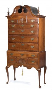 FINE 18TH C. QUEEN ANNE CHERRY