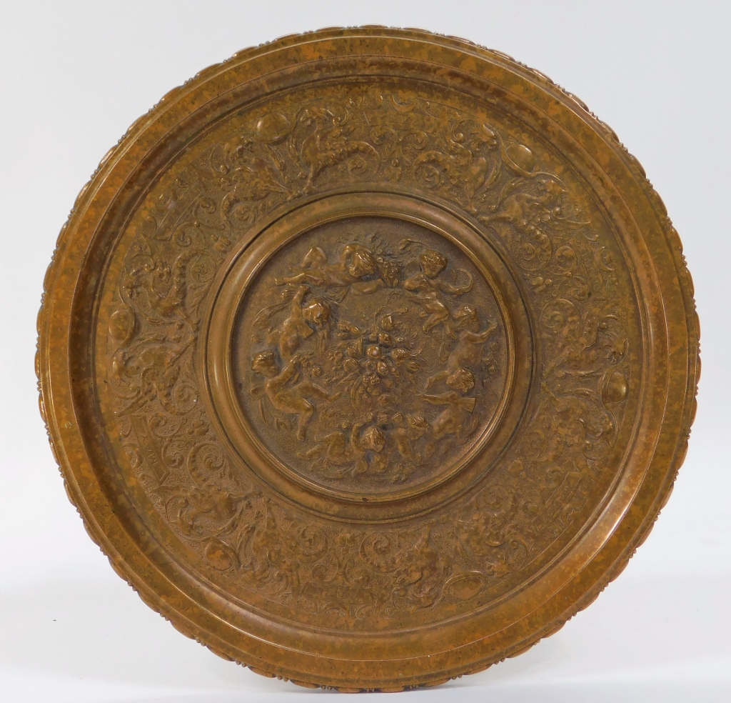 FINE 19C FRENCH GILT DORE BRONZE