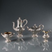 FINE 19TH CENTURY STERLING TEA