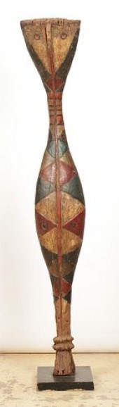 FINE AFRICAN BAGA SNAKE HEADDR