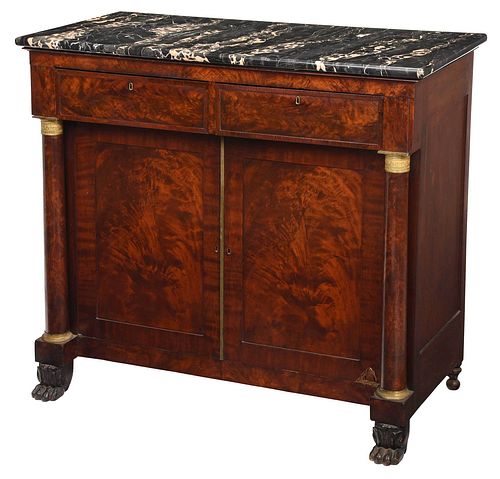 FINE AMERICAN CLASSICAL MARBLE