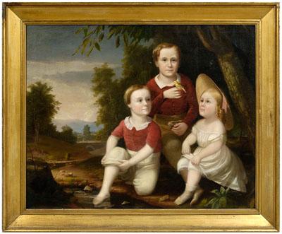 Fine American School portrait,