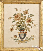 FINE AMERICAN SILK NEEDLEWORK