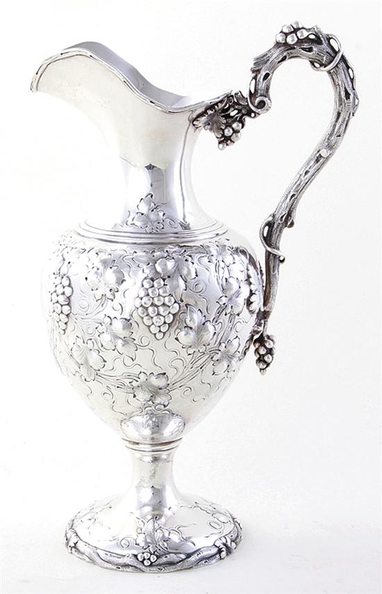 Fine American sterling ewer by