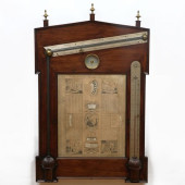 FINE AND EARLY GEORGE III BRAS