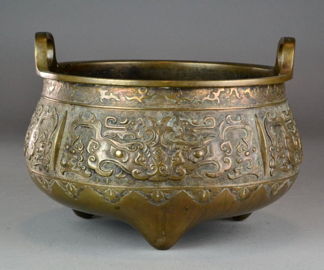 Fine and Large Chinese Bronze