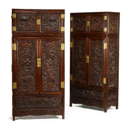Fine and large pair of Chinese