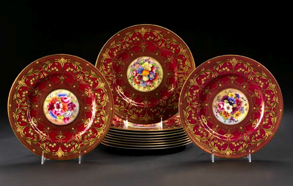 Fine and Opulent Set of Twelve