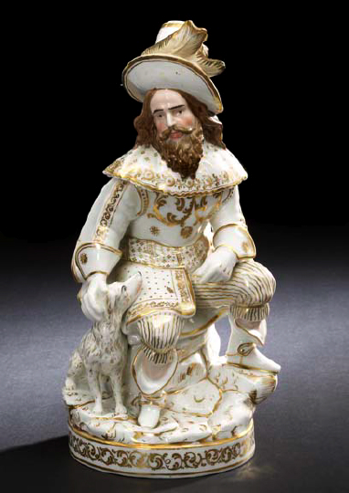 Fine and Rare White-and-Gold
