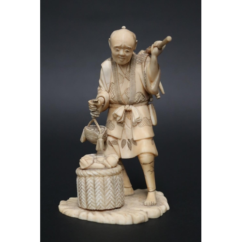 Fine antique carved Japanese