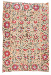 FINE ANTIQUE CENTRAL ASIAN SUZ