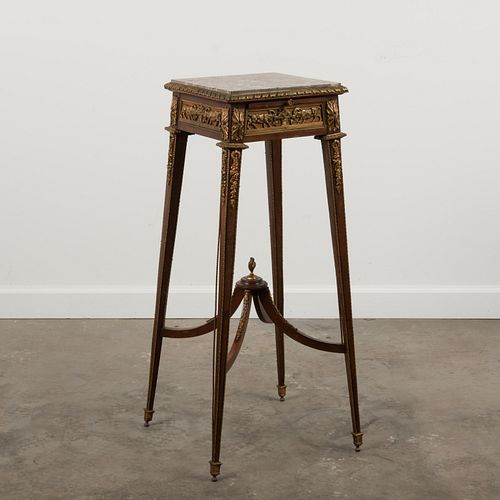 FINE ANTIQUE FRENCH MARBLE-TOP