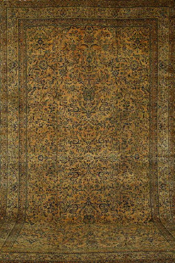 Fine Antique Persian Laver Kerman