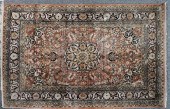 FINE ANTIQUE PERSIAN SILK KASH