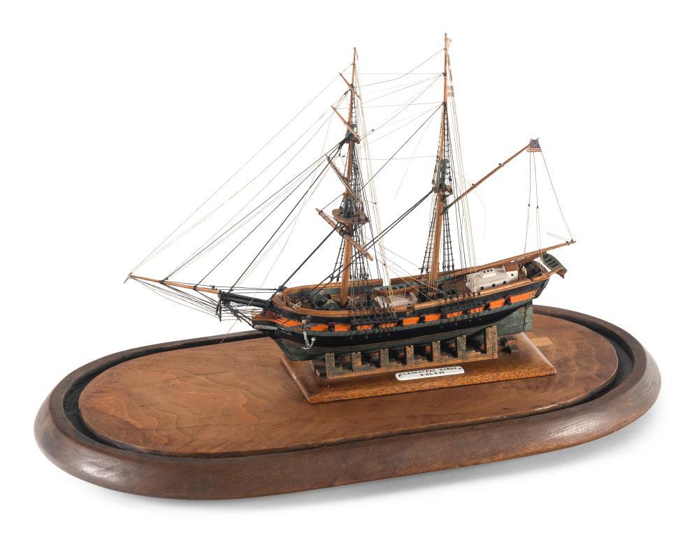 FINE ANTIQUE SHIP MODEL OF