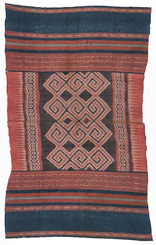 FINE ANTIQUE TORAJA IKAT CEREMONIAL