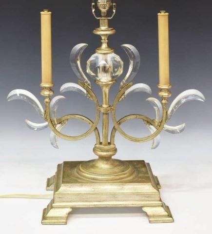 FINE ART LAMPS SILVER GILT &