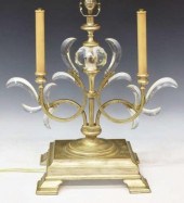 FINE ART LAMPS SILVER GILT & C