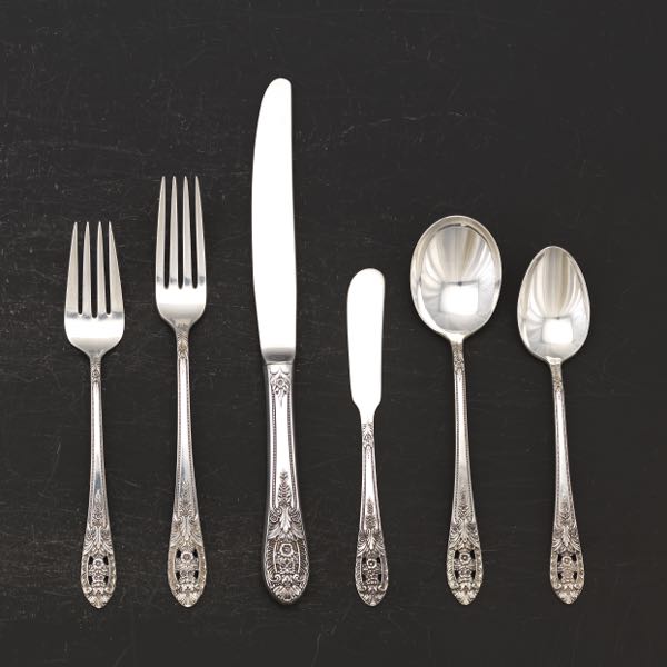 FINE ARTS STERLING SILVER SERVICE