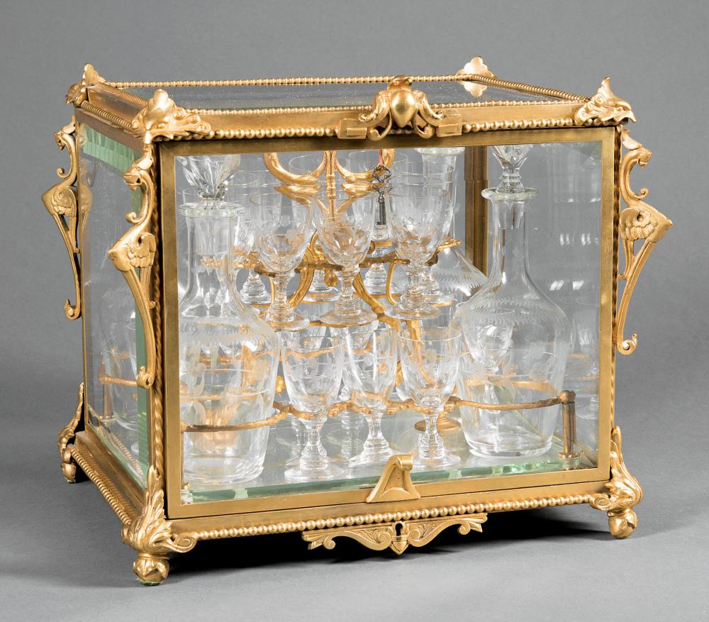 FINE BACCARAT GILT BRONZE-MOUNTED