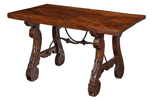 FINE BAROQUE ALLIGATOR CARVED