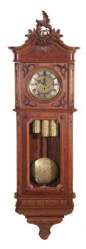 Fine Baroque style carved waln