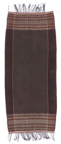 FINE BATAK SHOULDER CLOTH WITH IKAT