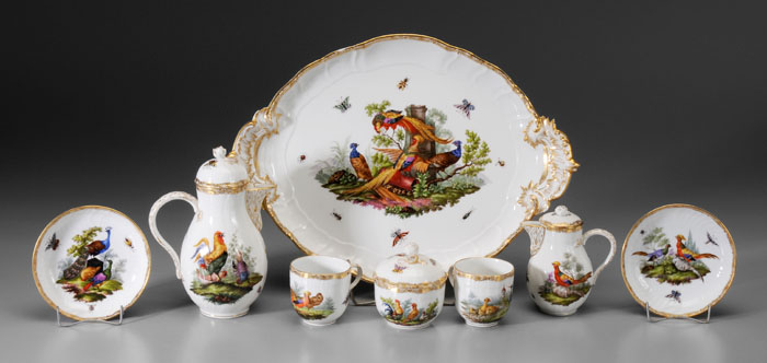 Fine Berlin Porcelain Tea Service