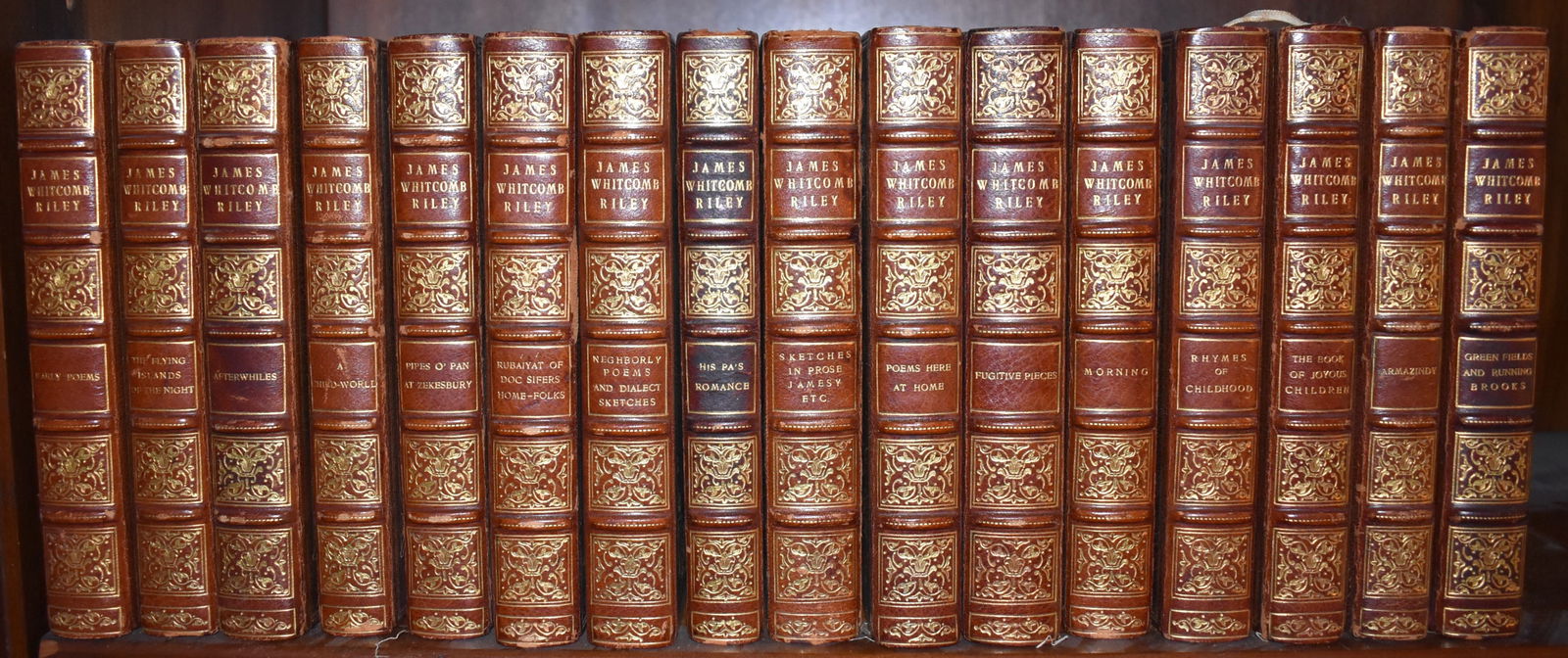 FINE BINDINGS: "JAMES WHITCOMB