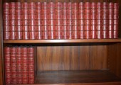 FINE BINDINGS: "THACKERY'S WOR