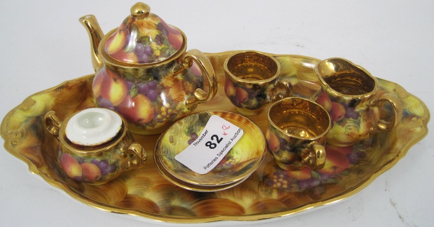 Fine Bone China Miniature Teaset on