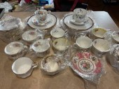 Fine bone English china, inclu